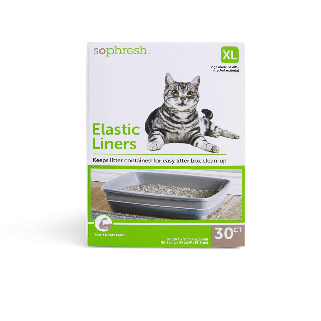 Elastic Litter Liners for Cats X1927