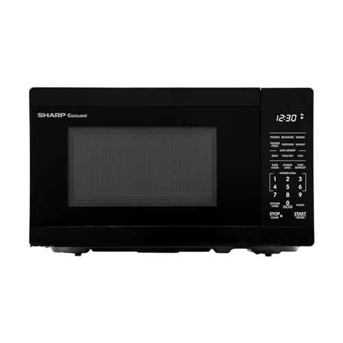 Compact Oven with Removable 10" Carousel Turntable, 700 Watt Countertop Microwave, White Q998