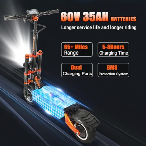 6000W Dual Motor Electric Scooter X9114