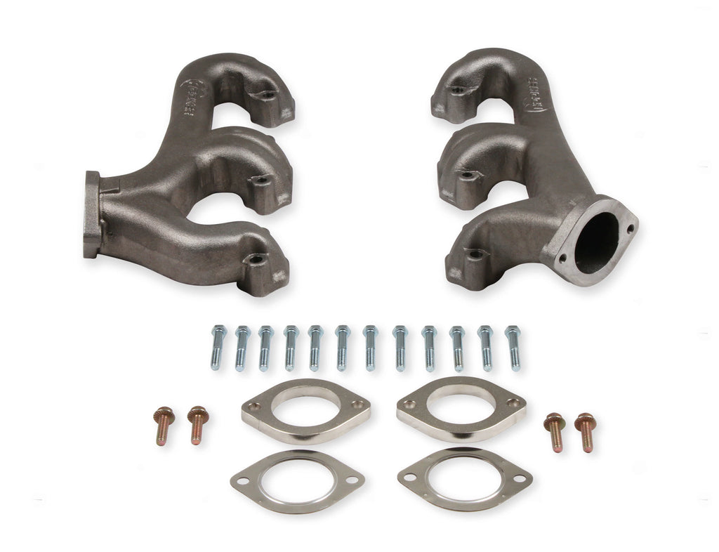 Cast Iron Exhaust Manifolds D-Port Natural J769