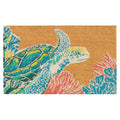 Natura Seaturtle Coir Doormat with Non-Slip Backing