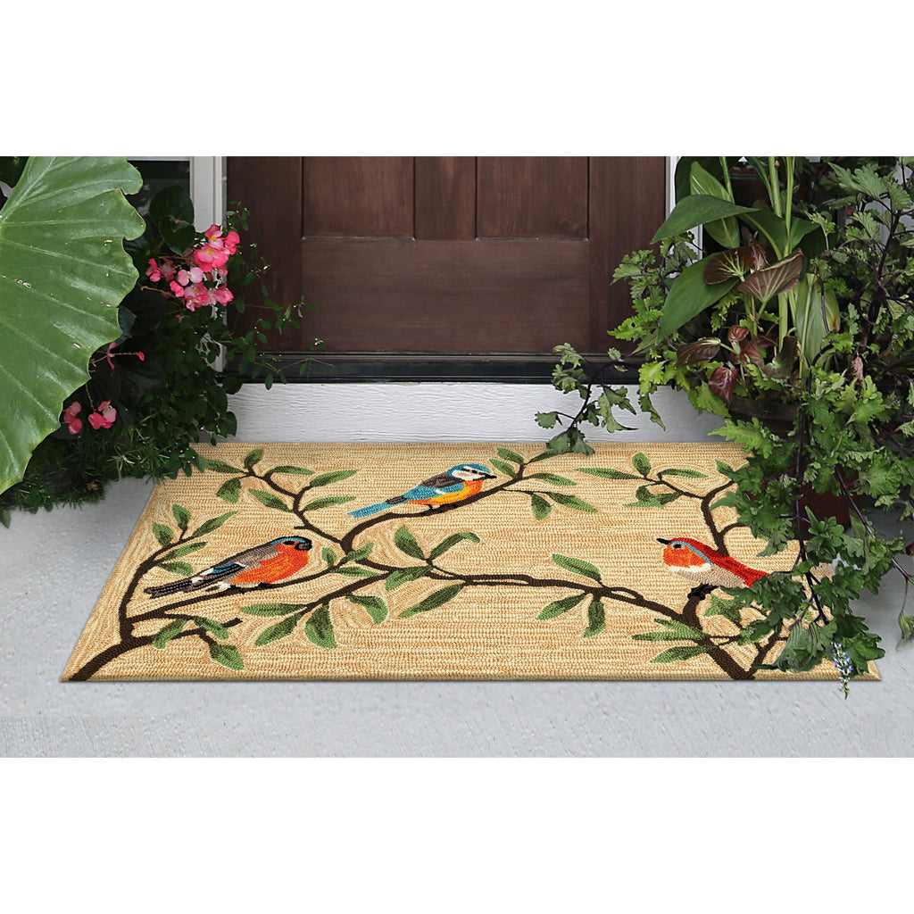 Ravella Birds On Branches Indoor/Outdoor Area Rug