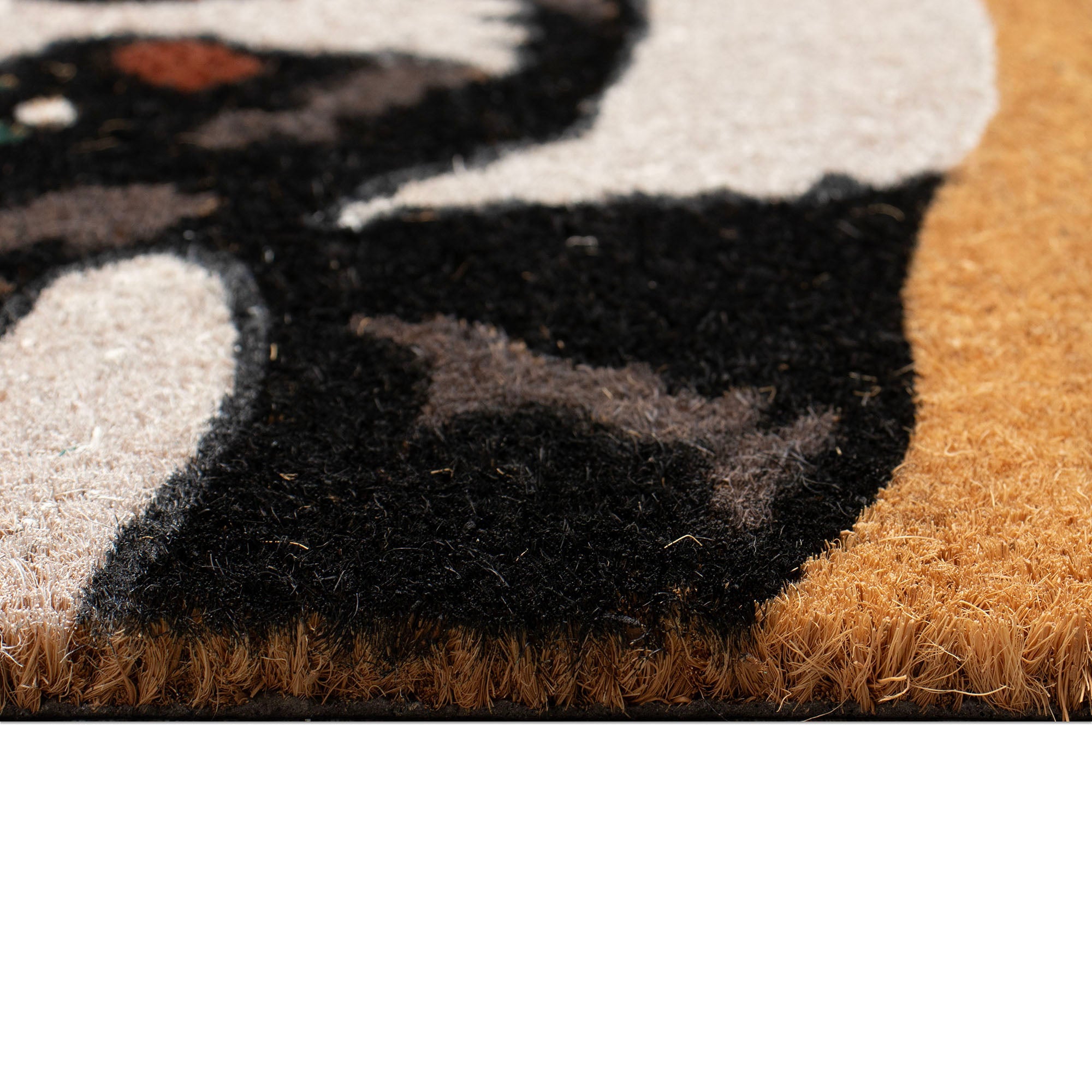 Natura Love And A Dog Coir Doormat with Non-Slip Backing