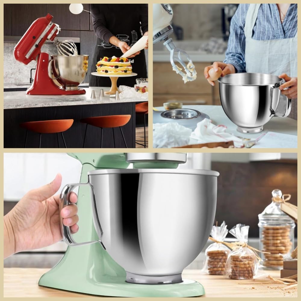 Silver 4.5L Stand Mixer Bowl S541728