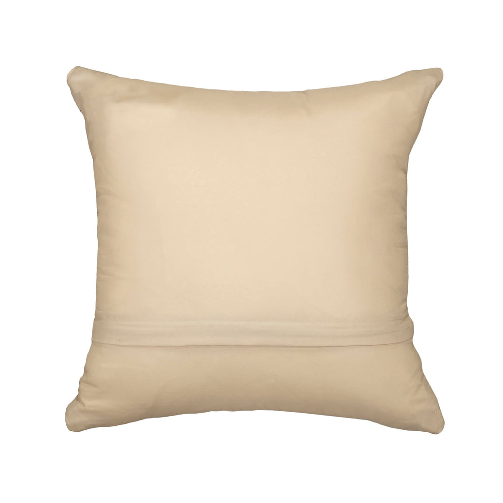 Marina Palm Border Indoor Outdoor Throw Pillow