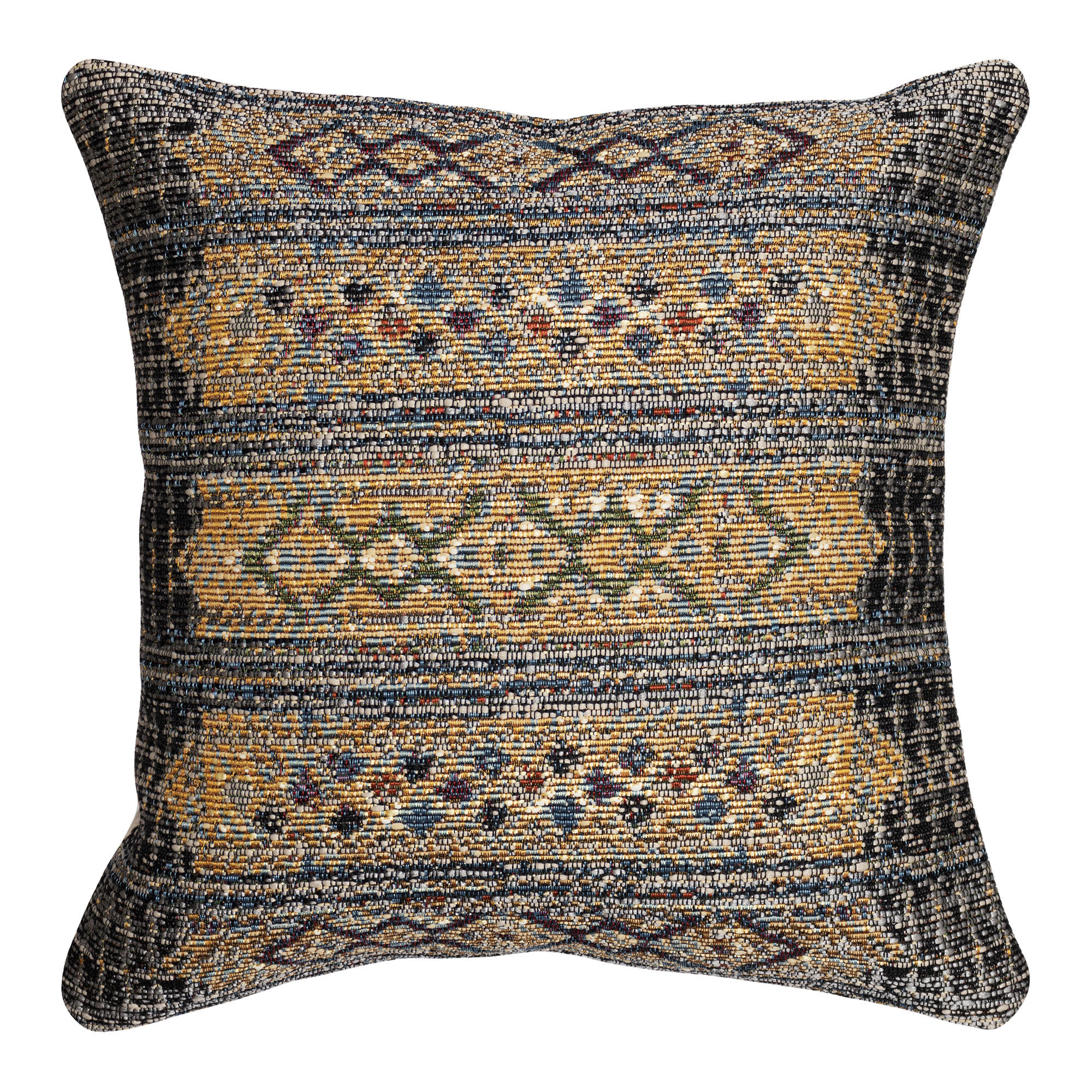 Marina Tribal Stripe Indoor Outdoor Throw Pillow