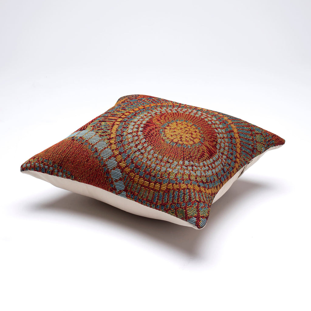 Marina Circles Indoor Outdoor Throw Pillow