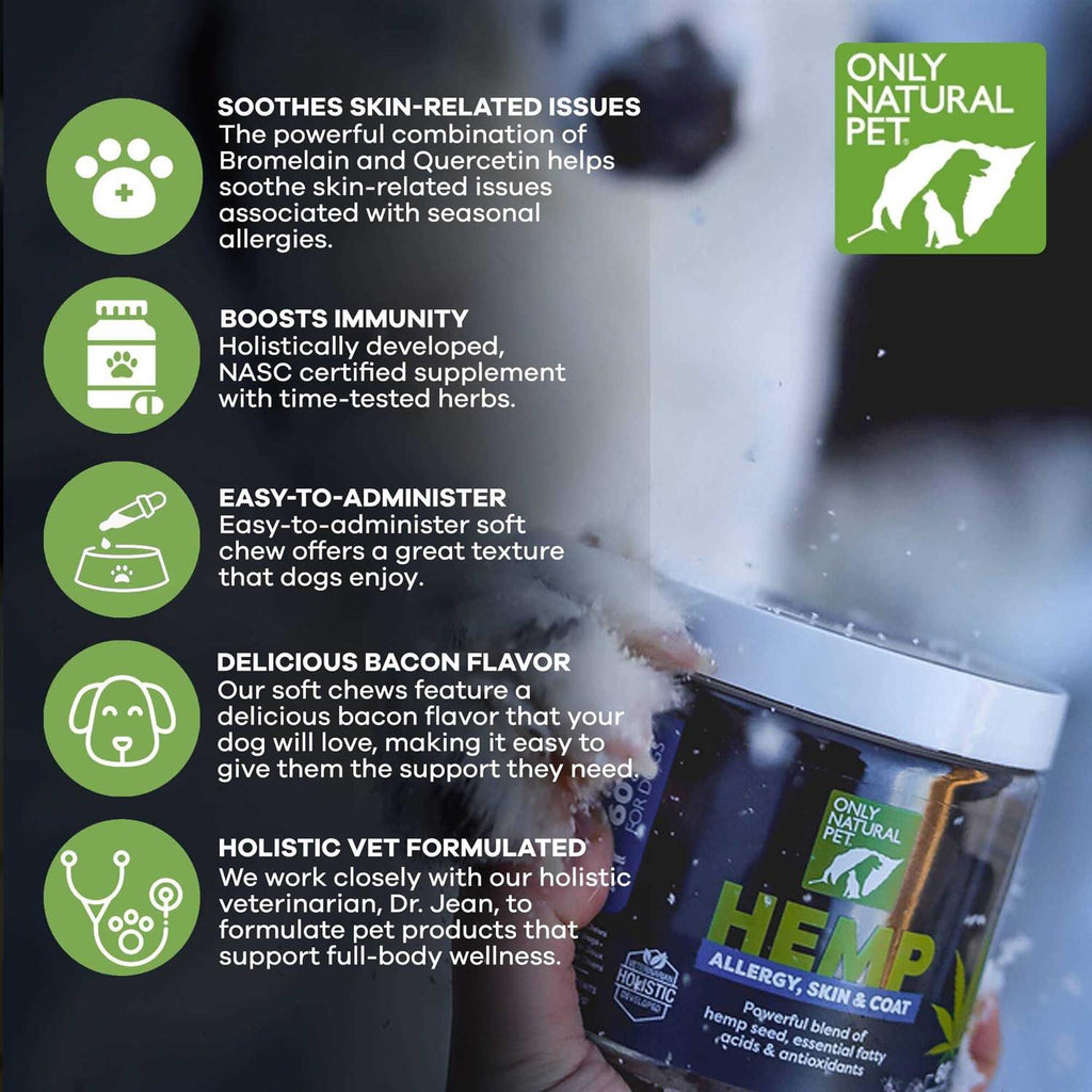 Allergy Skin & Coat Hemp Soft Chews G686529
