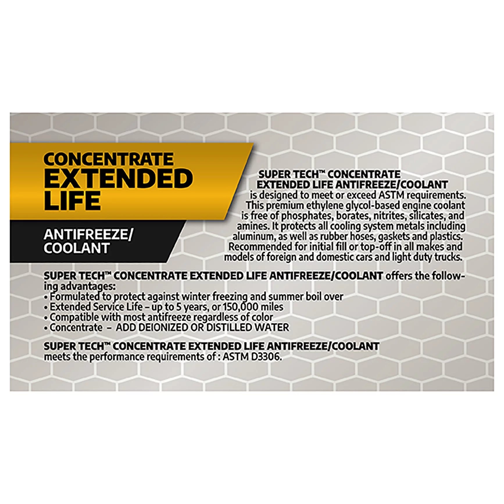 Extended Life Concentrate Antifreeze/Coolant, 1 Gal I5768