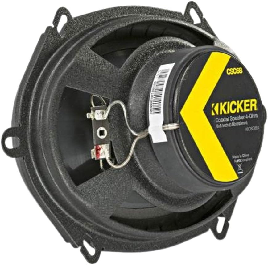 6"x8" 2-Way Coaxial Car Speakers R619