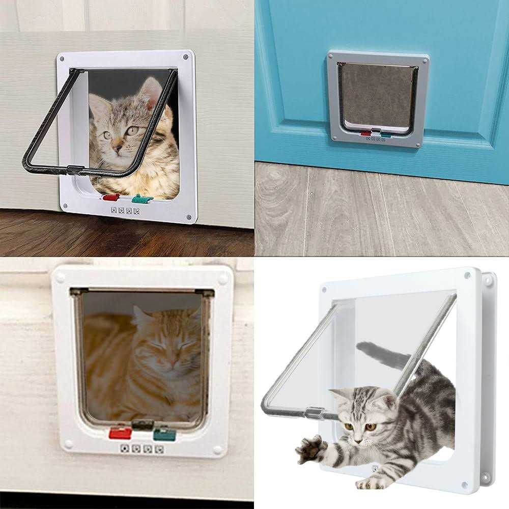 4 Way Locking Cat Flap Door R7941