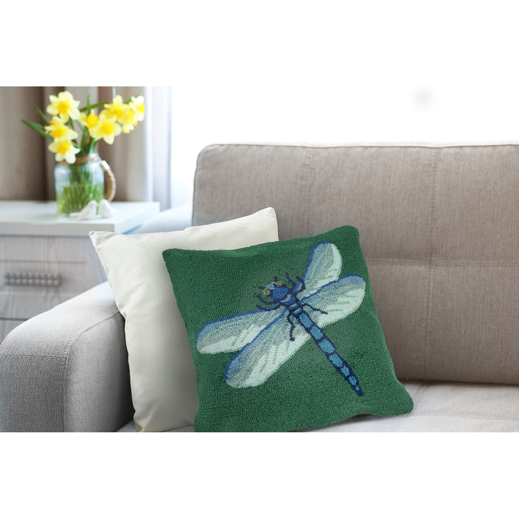 Frontporch Dragonfly Indoor Outdoor Throw Pillow