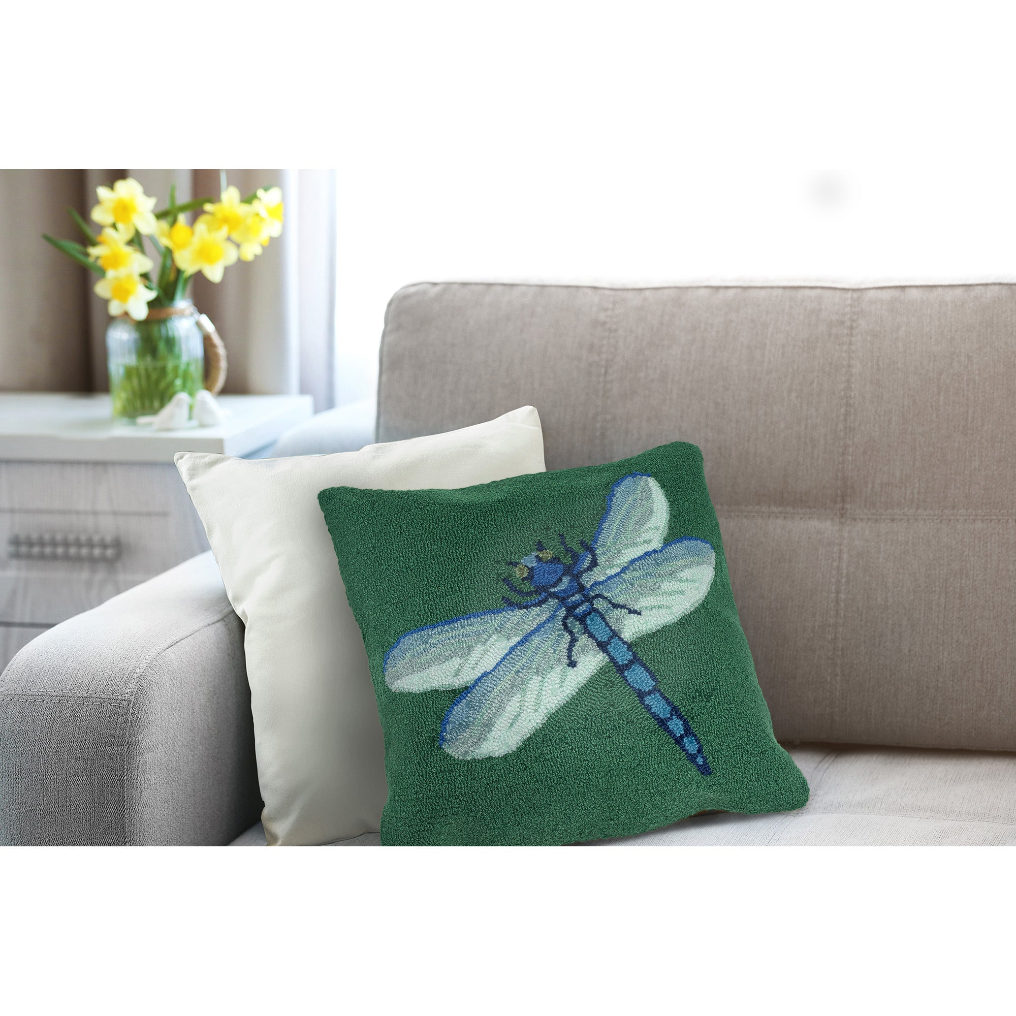 Frontporch Dragonfly Indoor Outdoor Throw Pillow