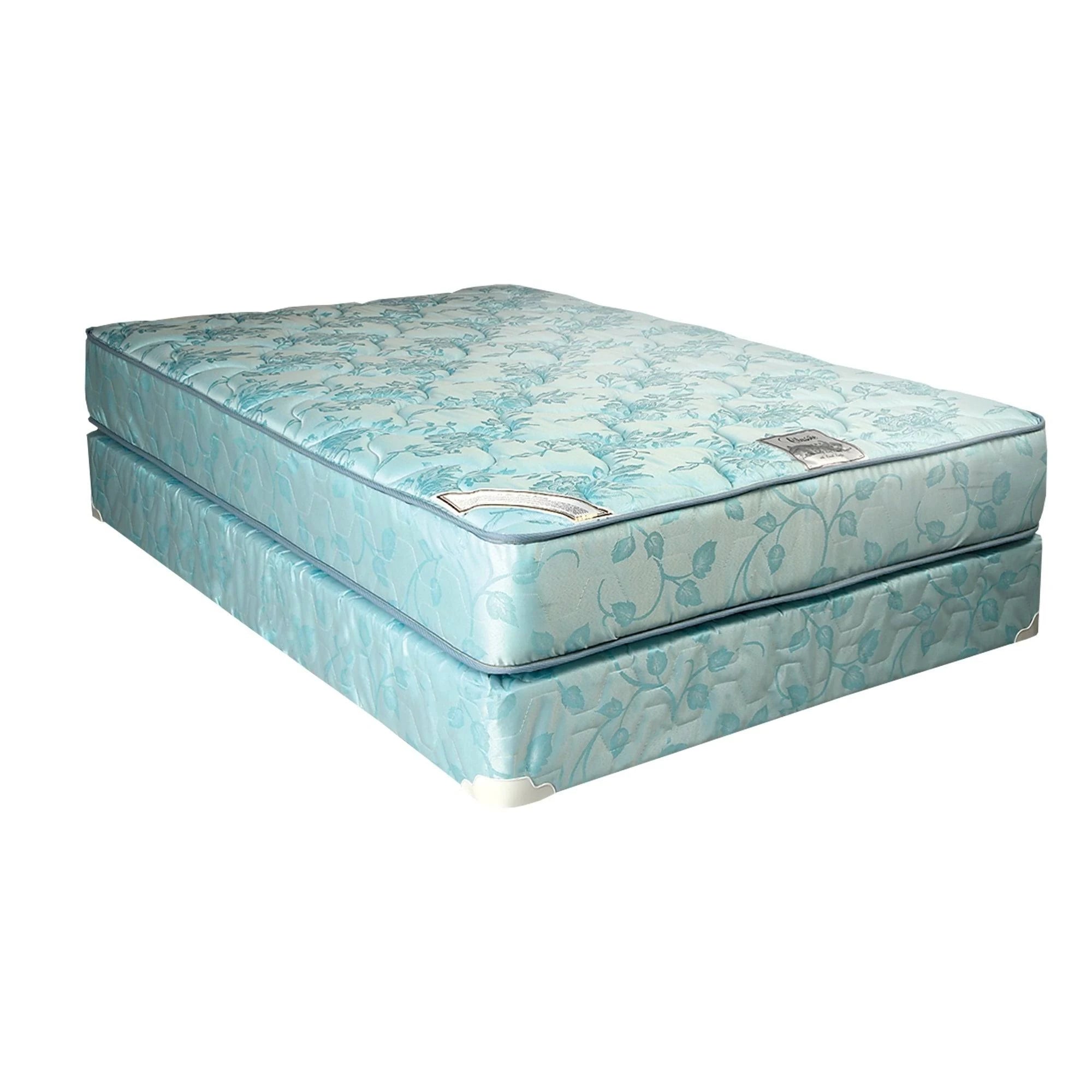 Queen Medium Firm Innerspring Mattress and Box Spring Set L446528