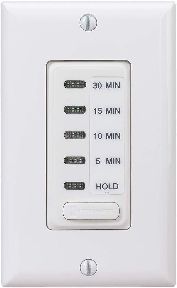 White Electronic Auto-Off Timer 5/10/15/30 Minutes C605234