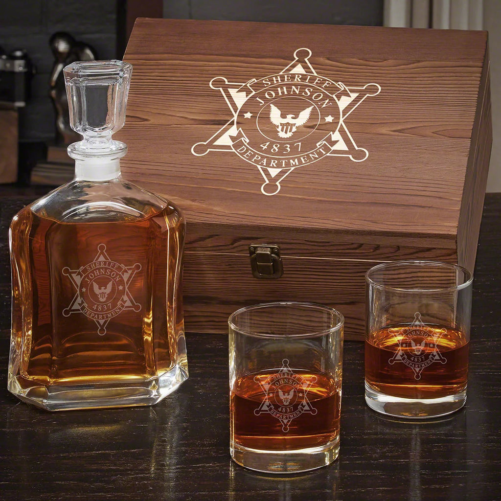Personalized Whiskey Decanter Set G3158