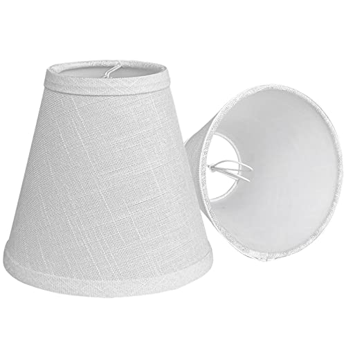 Brown Barrel Fabric Lamp Shades Set of 2 H50890