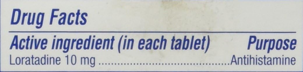 70 Count Non Drowsy Allergy Tablet Z42957