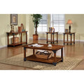 3 Piece Coffee Table Set in Antique Oak R12589