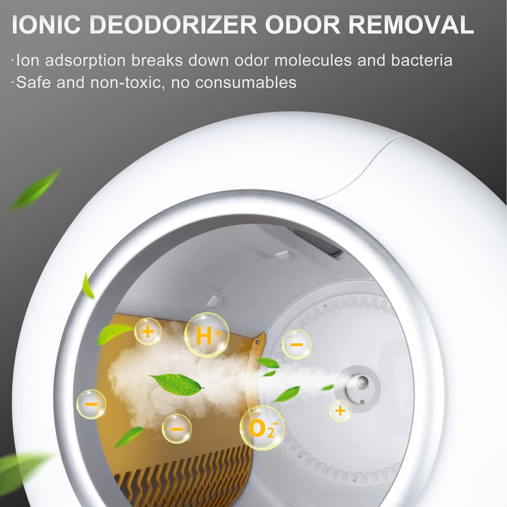 Automatic Self Cleaning Cat Litter Box with APP Control O7048