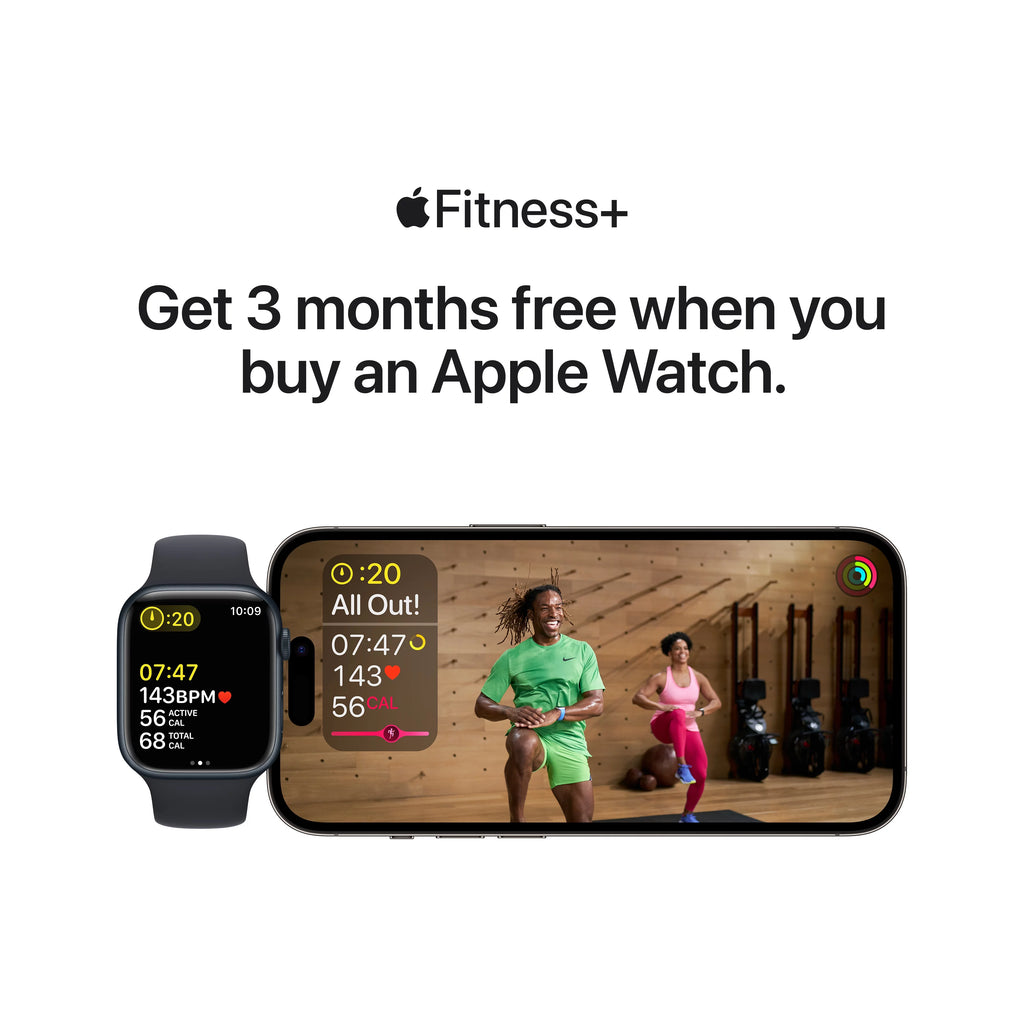 Silver Aluminum 41mm Apple Watch with White Sport Band P592