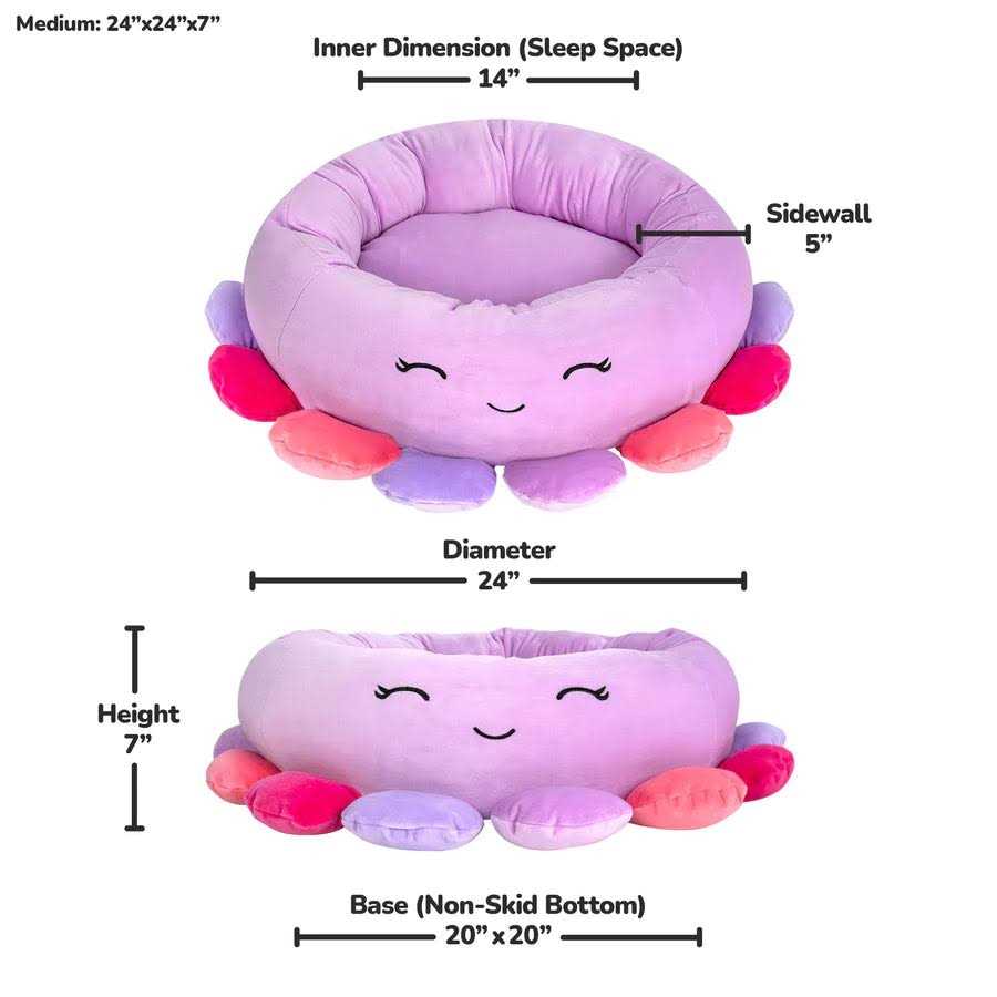 Squishmallows Octopus Pet Bed U6606
