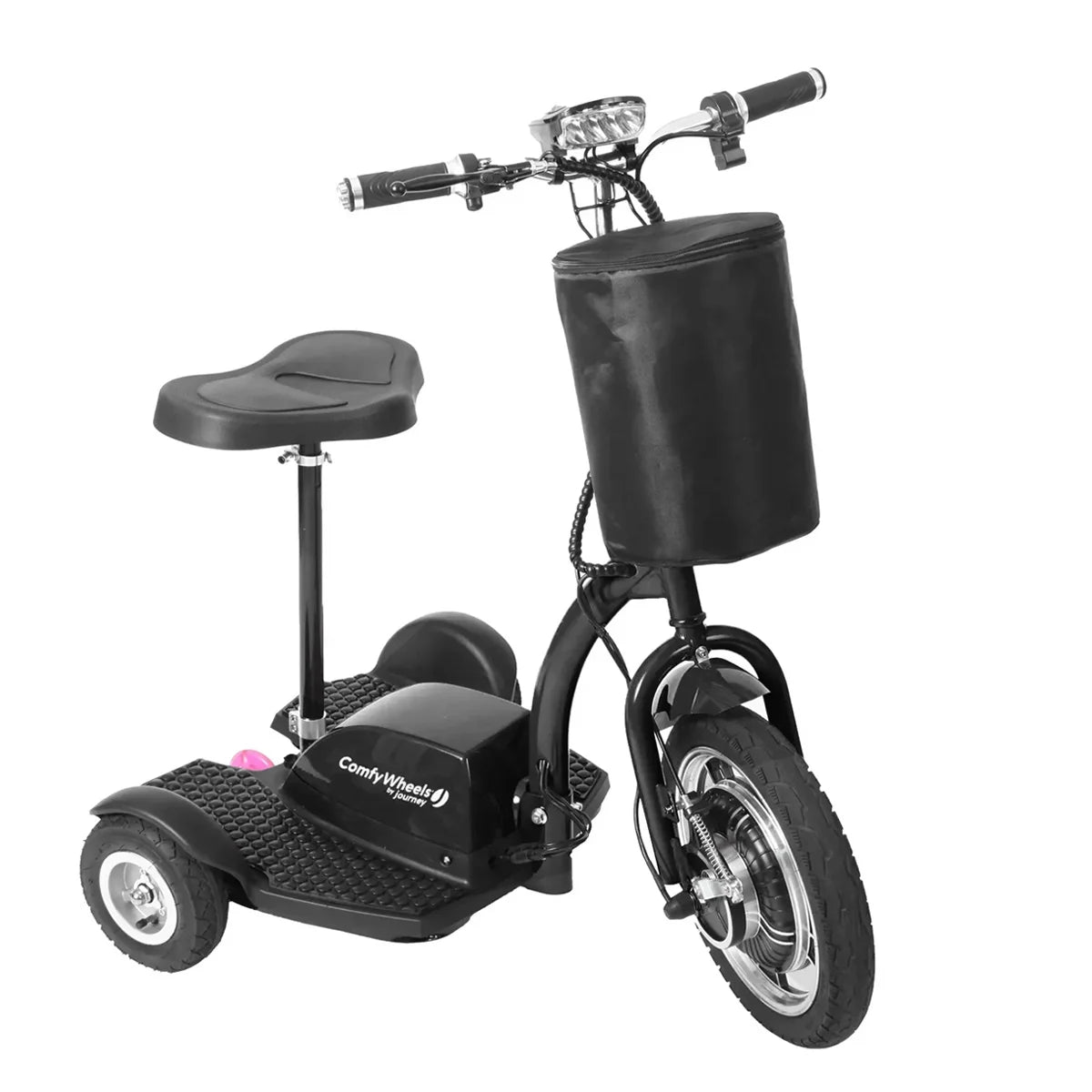 Black 3 Wheel Scooter I800