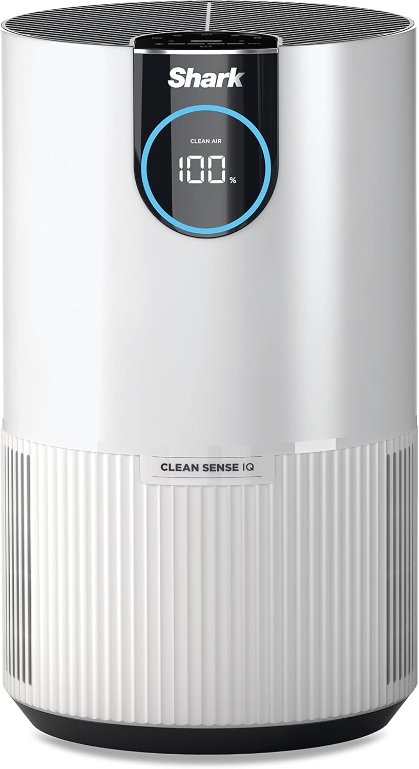 White Air Purifier with True HEPA Q88373