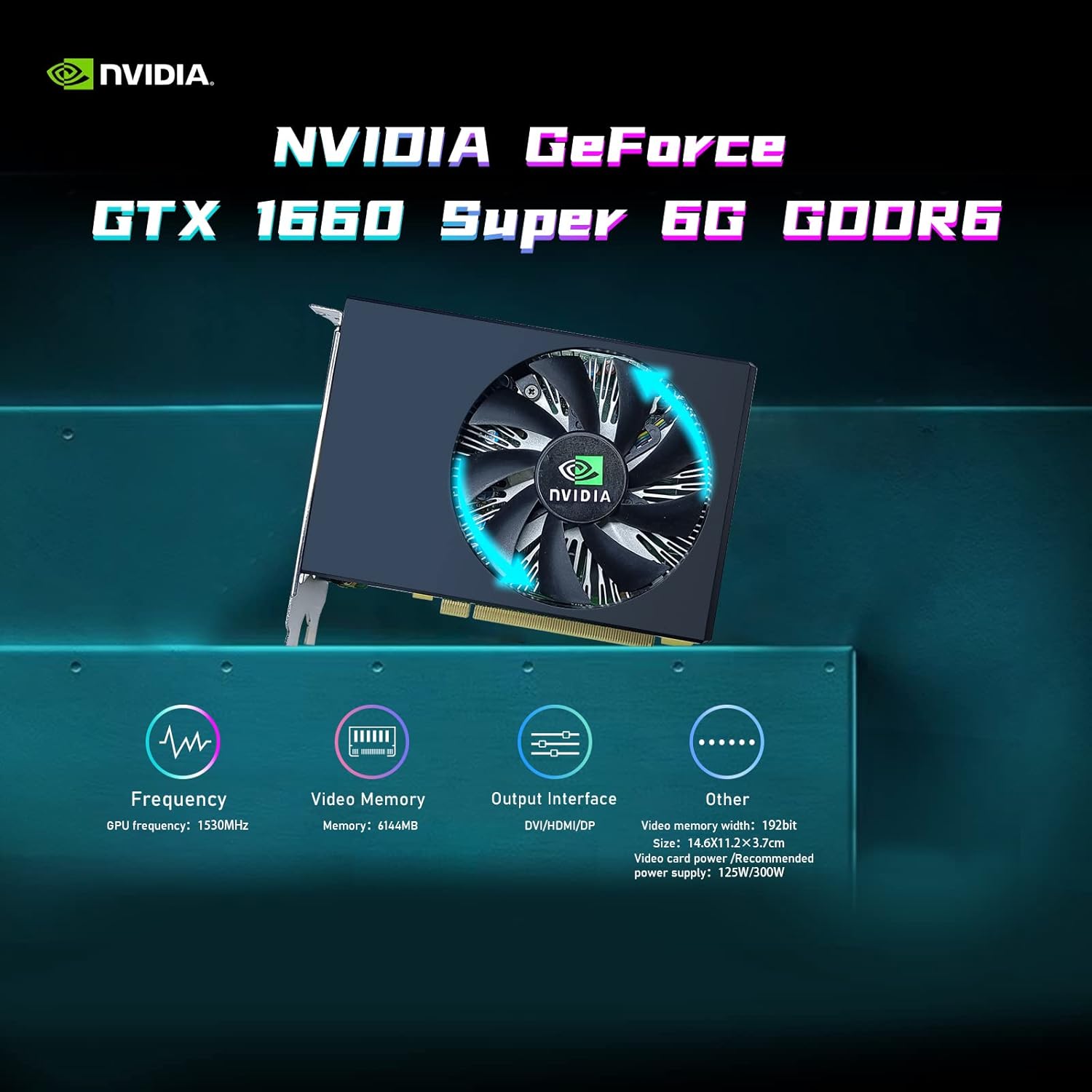 RGB Gaming PC Desktop Computer with Intel Quad I7, GeForce GTX 1660 Super 6G, 16GB Memory, 256G SSD + 3TB, WiFi & Bluetooth 5.0, Win 10 Pro S1142