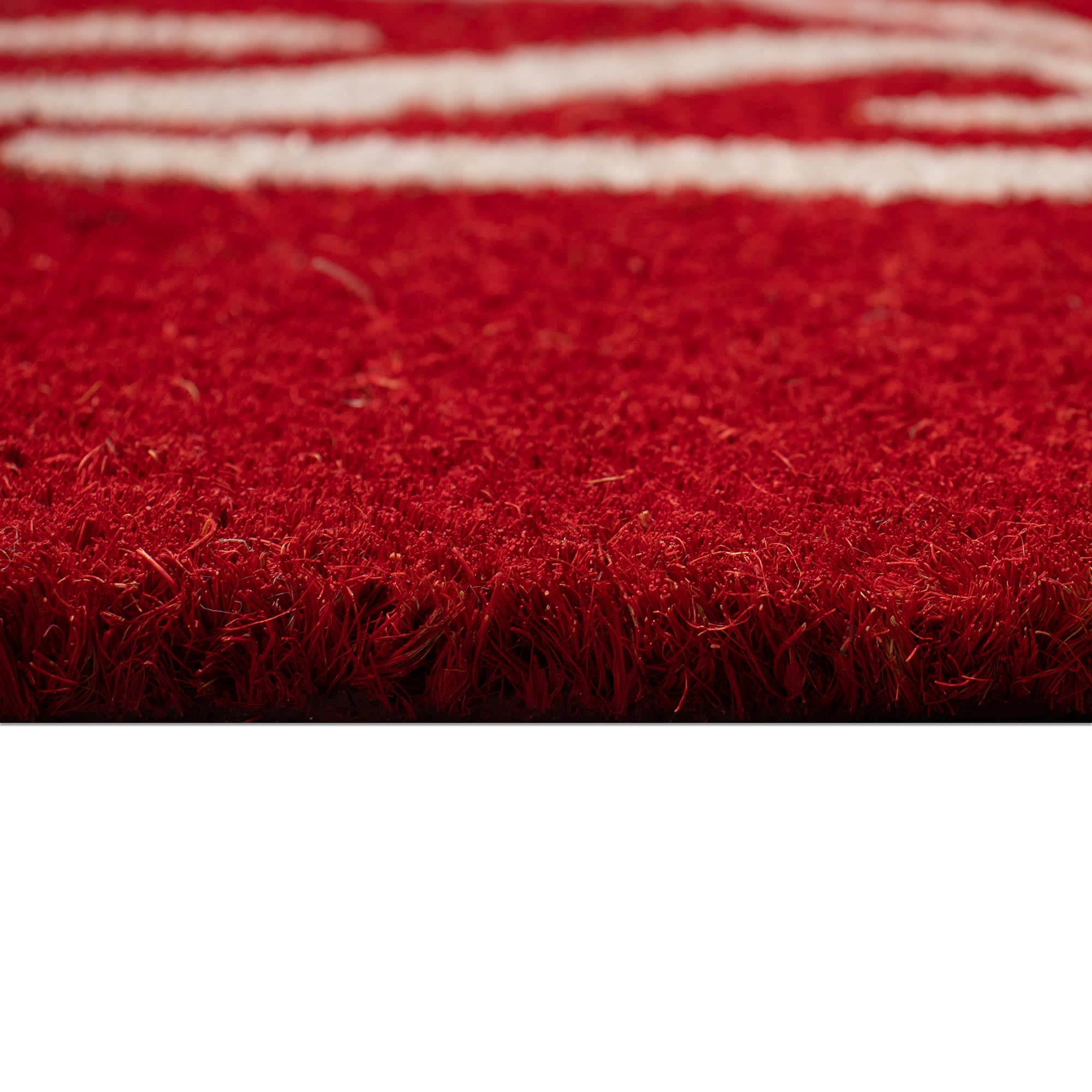 Natura Happy Holidays Holly Coir Doormat with Non-Slip Backing
