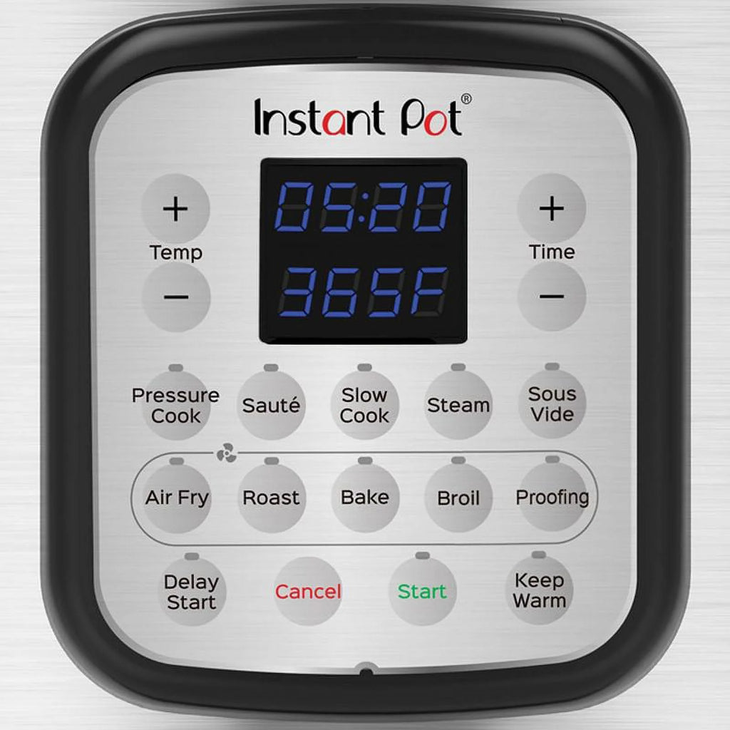 6qt Electric Pressure Cooker with Air Fryer Lid B610558