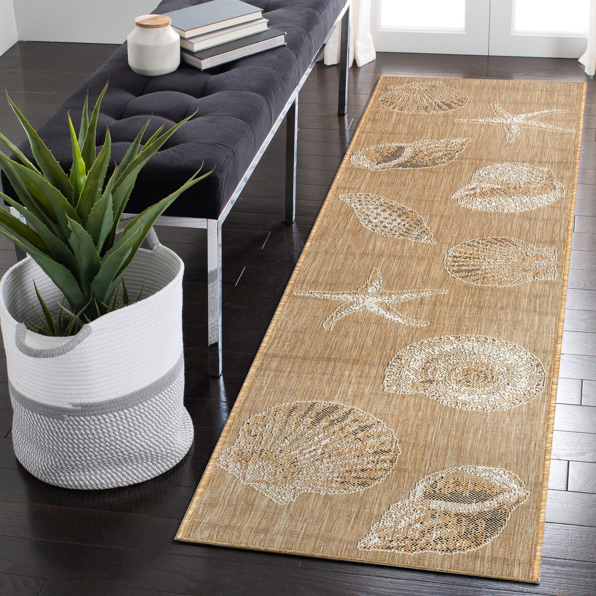 Carmel Shells Indoor Outdoor Area Rug