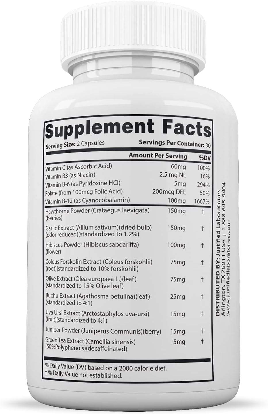 60 Capsules Supplement Pills O5030
