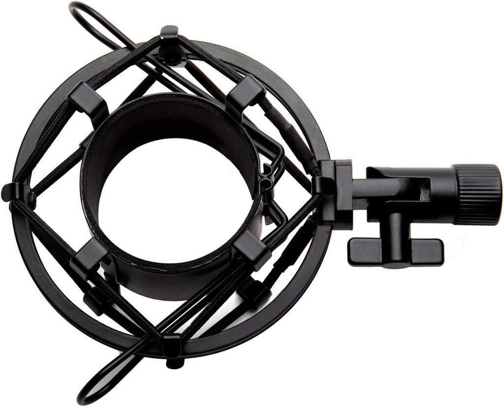 USB Audio Interface Bundle with Microphone, Headphones, XLR Cable, and Pop Filter H1263