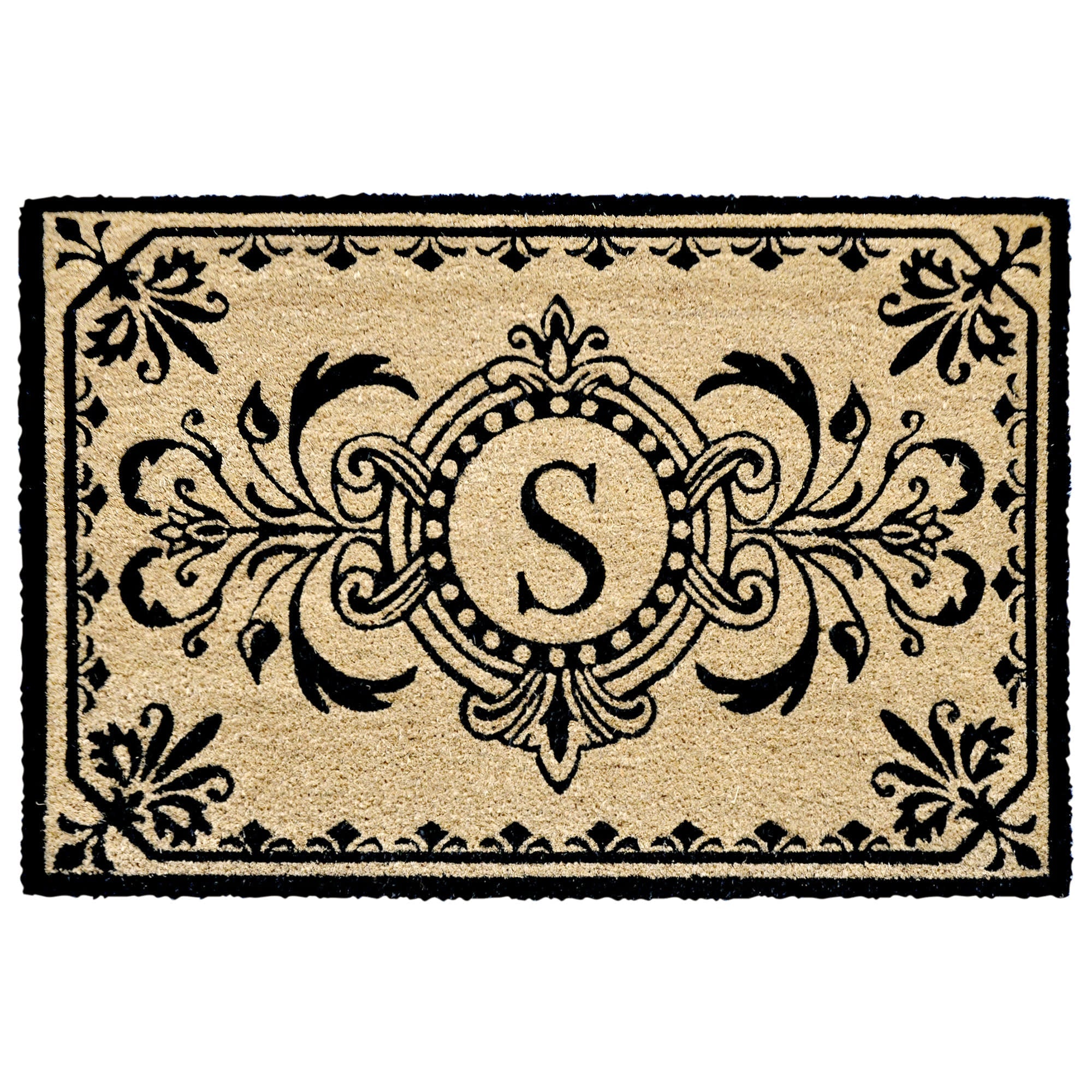 Dwell Vine Coir Doormat with Non-Slip Backing