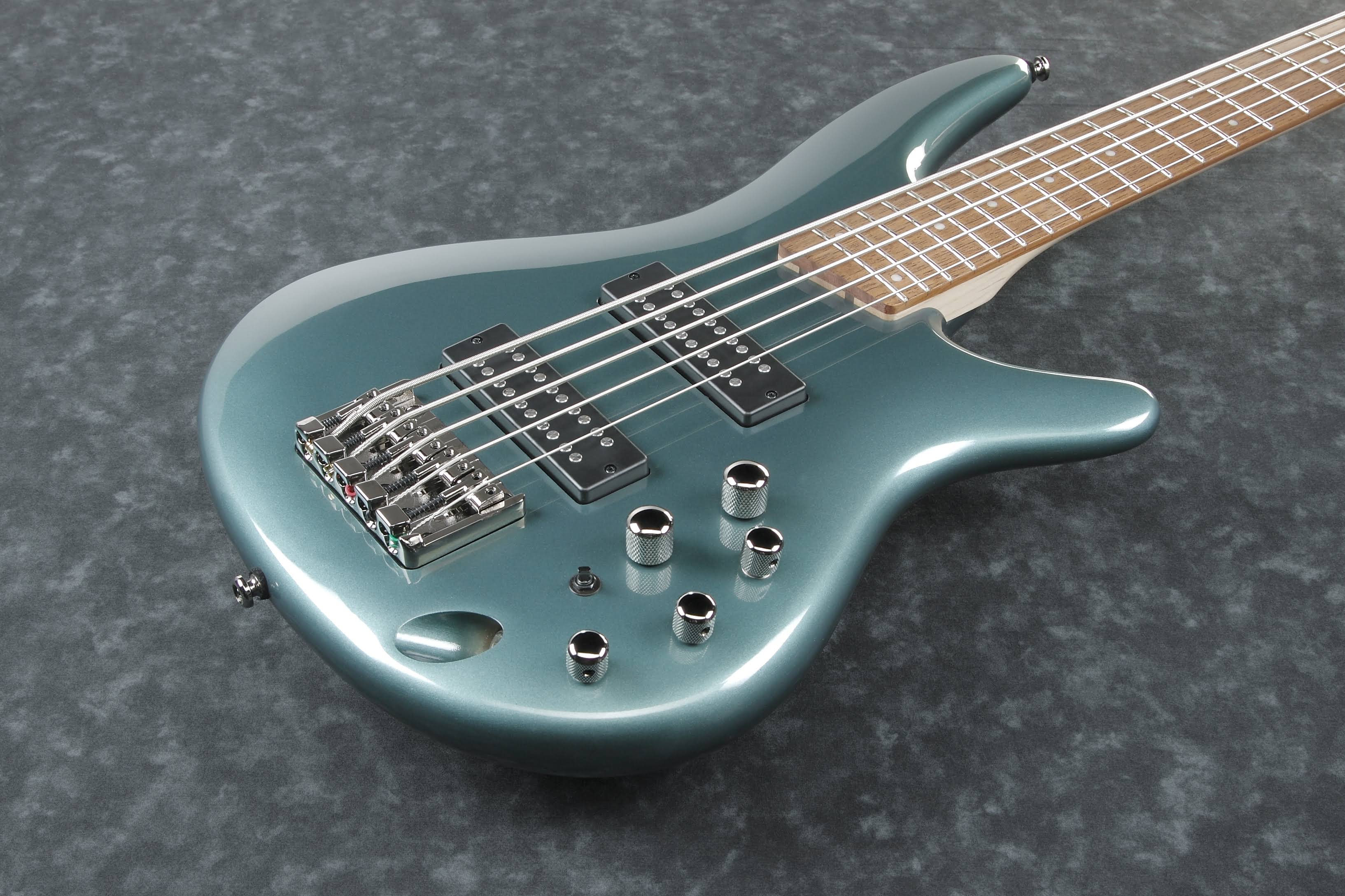 Metallic Sage Green 5-String Bass P448