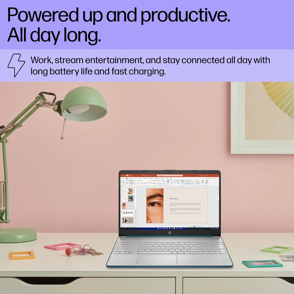 15.6" FHD Laptop, Intel Core i7-1165G7, 16GB RAM, 512GB SSD, Spruce Blue, Windows 11 Home Y60784