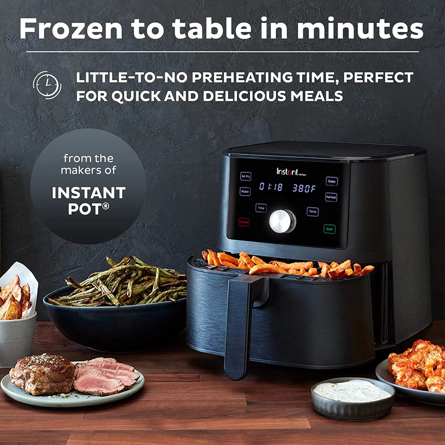 6 Quart Air Fryer Oven E379