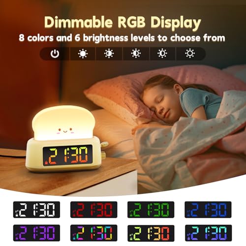Kids Digital Alarm Clock with Night Light O733955