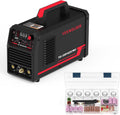 200A AC/DC Pulse Digital Inverter TIG/STICK Welder with 71Pcs TIG Torch Gas Lens H236807