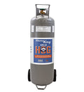 Gray 100 LB Horizontal & Vertical Propane Cylinder C5046