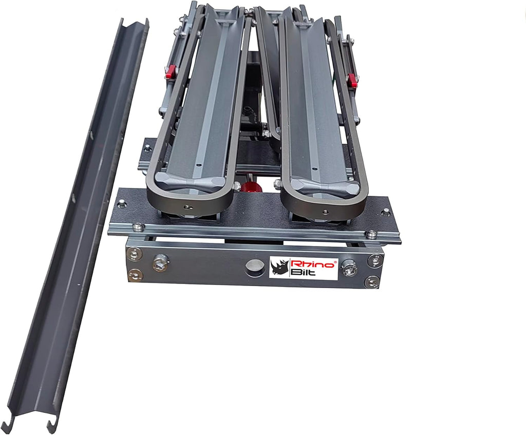 3" Wide Double Hitch Mount E-Bike Rack B4336