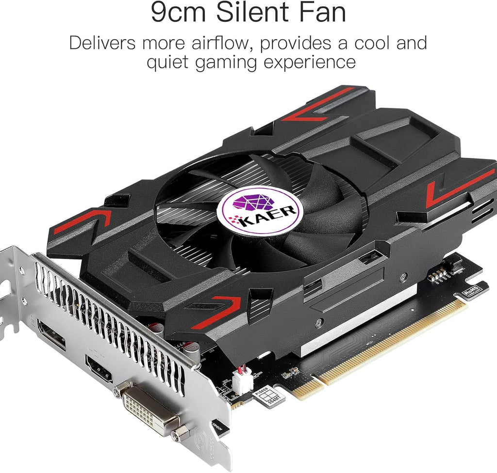 AMD Radeon RX 550 4GB GDDR5 128 Bit PCI Express 3.0 Graphics Card U732836