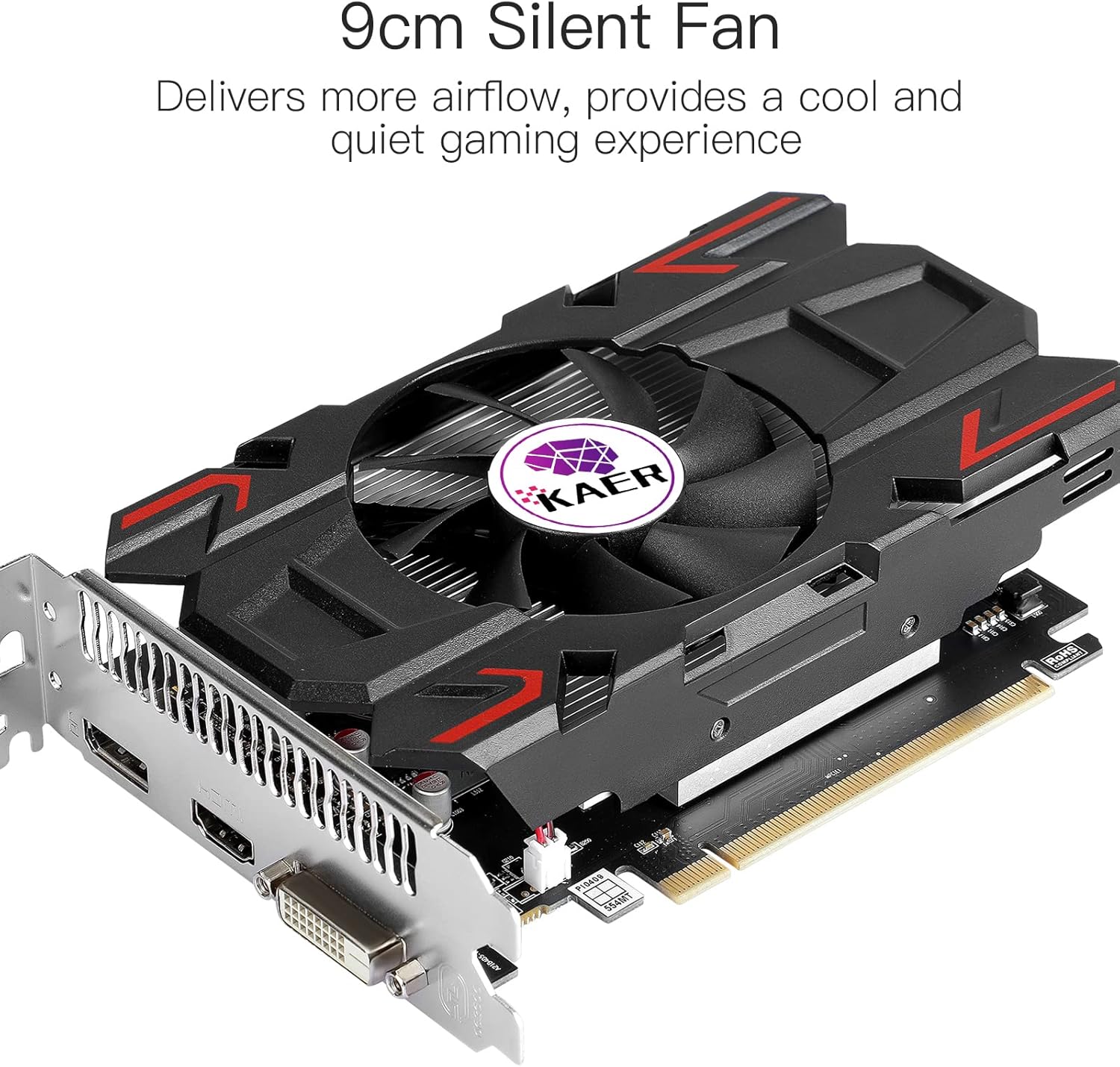AMD Radeon RX 550 4GB GDDR5 128 Bit PCI Express 3.0 Graphics Card U732836
