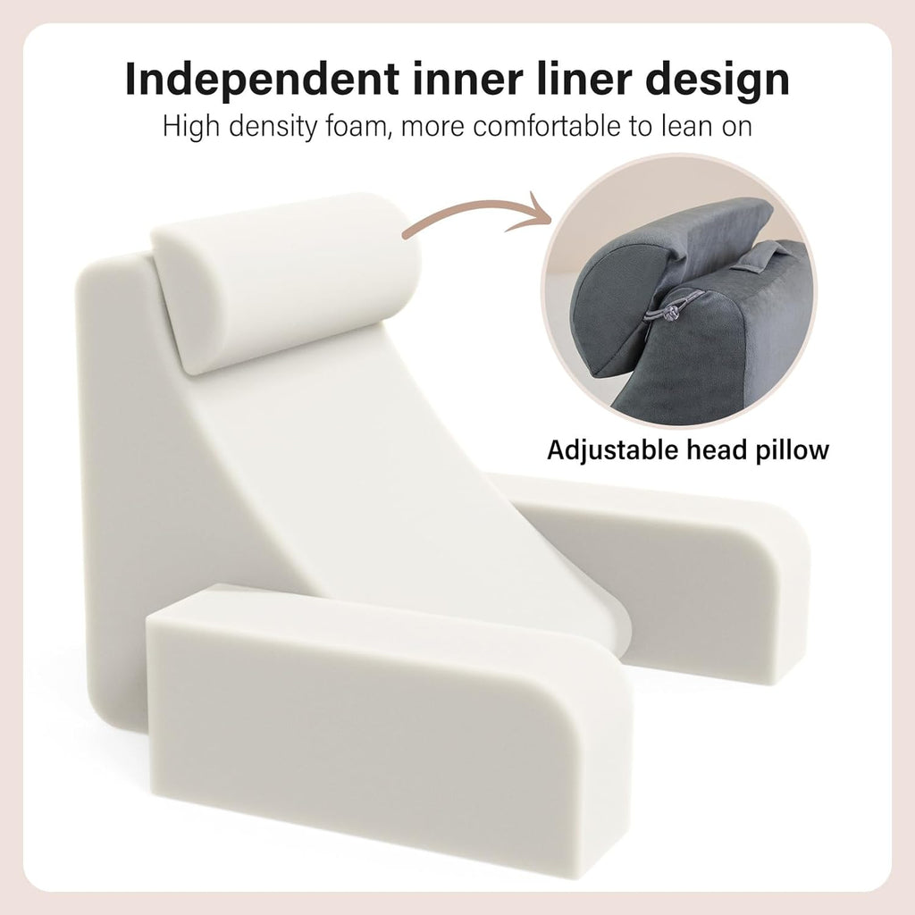 Medium Grey Reading Pillow K77742