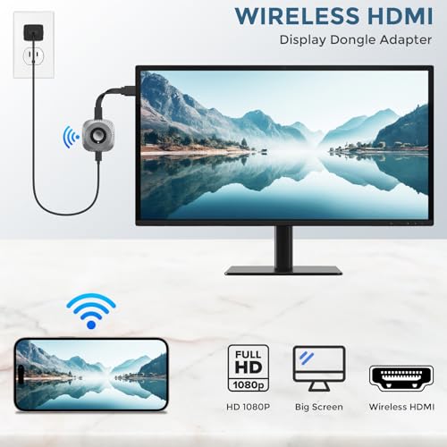 Wireless HDMI Transmitter and Receiver 2-in-1 X55803