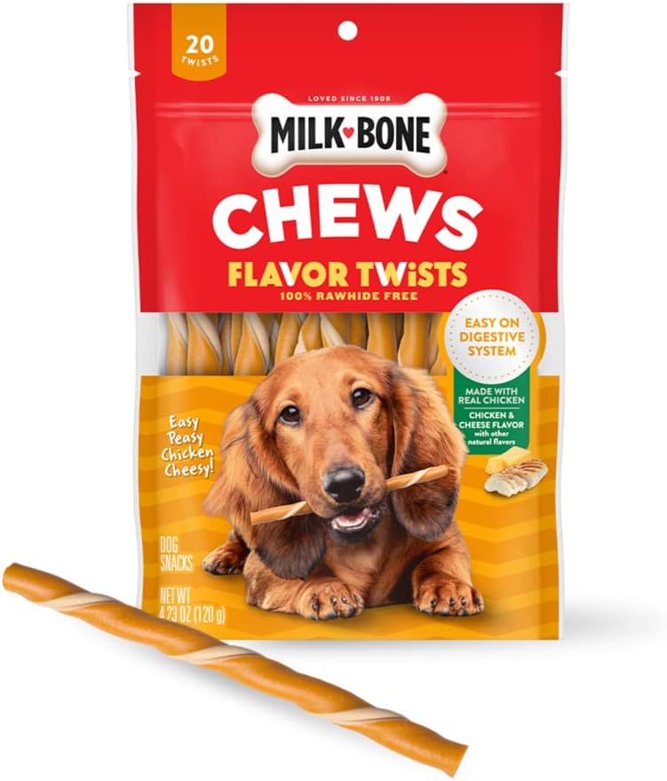 Chews Flavor Twists Dog Chews A33387