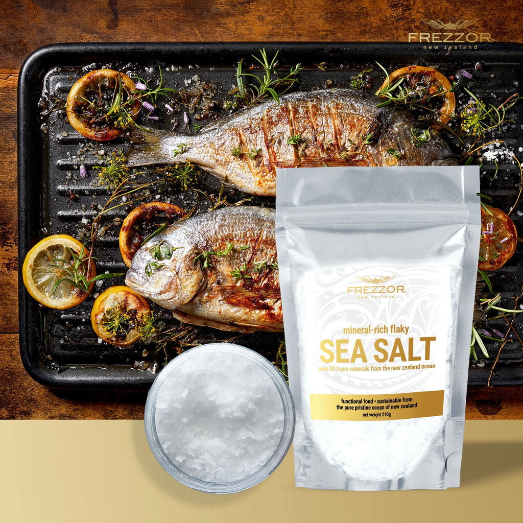 6-Pack 44.4 Oz Mineral-Rich Flaky Sea Salt J444910