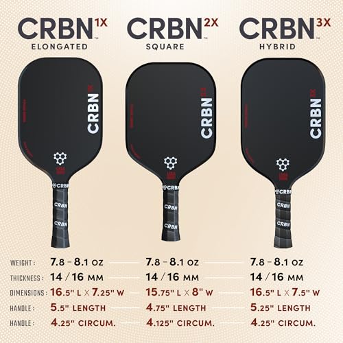Carbon Fiber Pickleball Paddle with Foam Injected Edges Q961