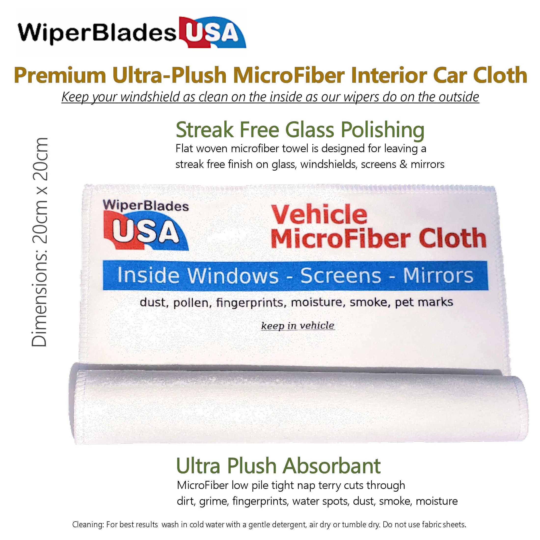 Set of 3 Beam Blade Wipers S87636